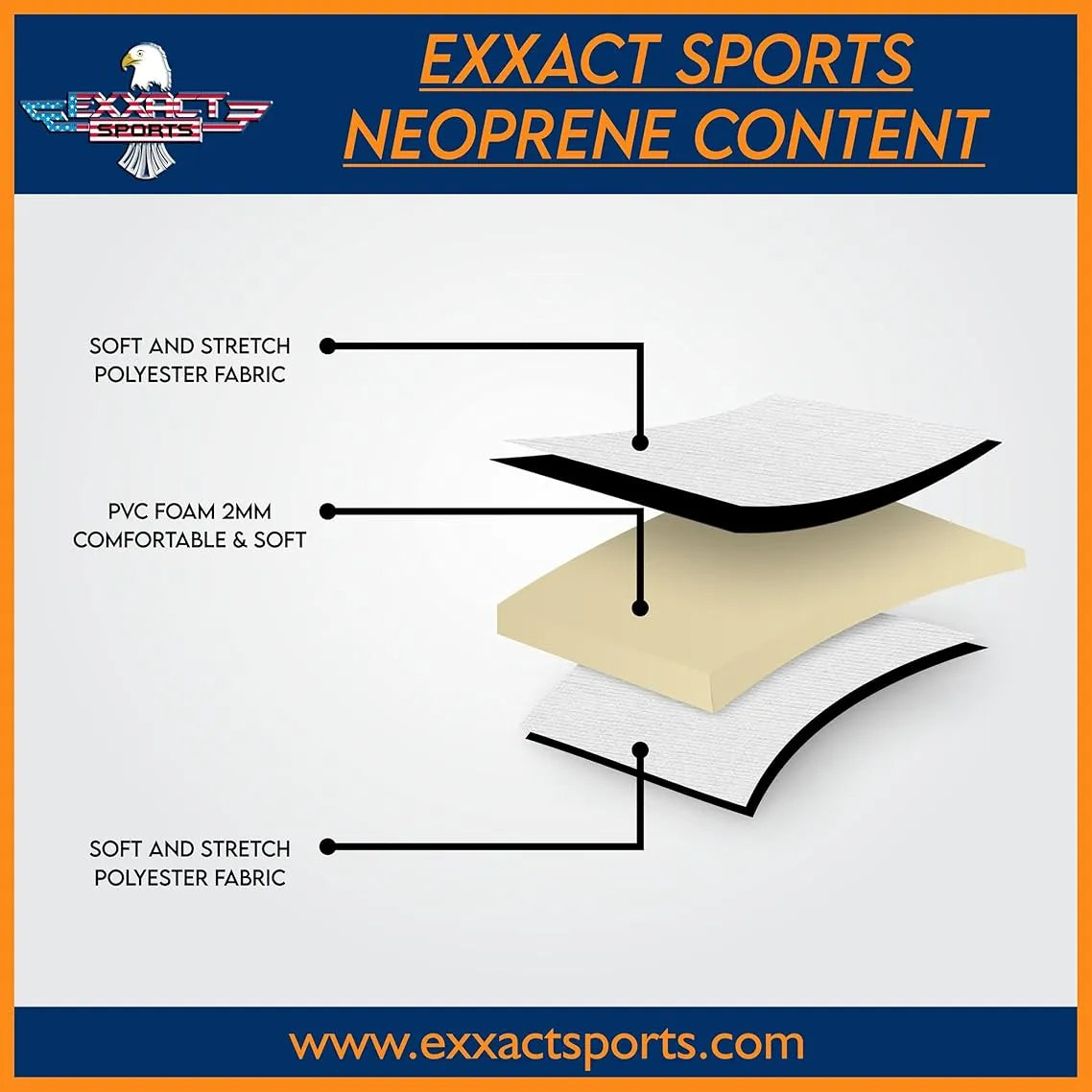 Exxact Sports Neoprene Chin Strap Cover for Ultimate Comfort and Protection - Royal Blue