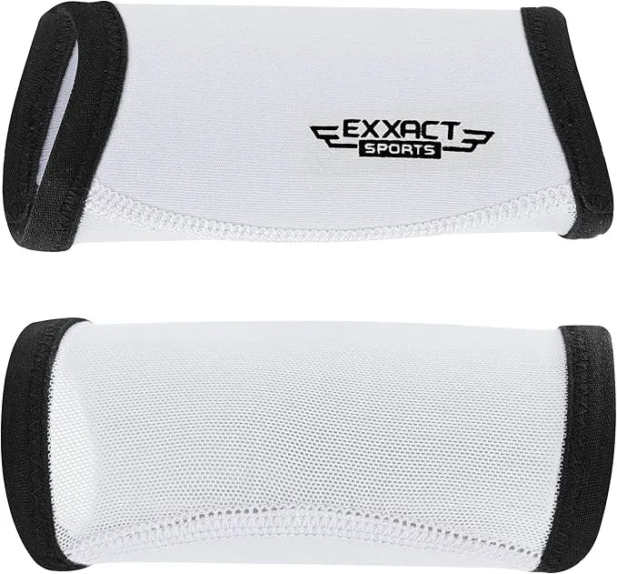Exxact Sports Neoprene Chin Strap Cover for Ultimate Comfort and Protection - White