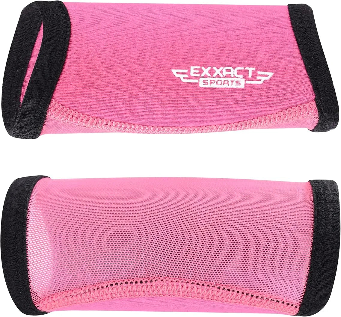 Exxact Sports Neoprene Chin Strap Cover for Ultimate Comfort and Protection - Pink