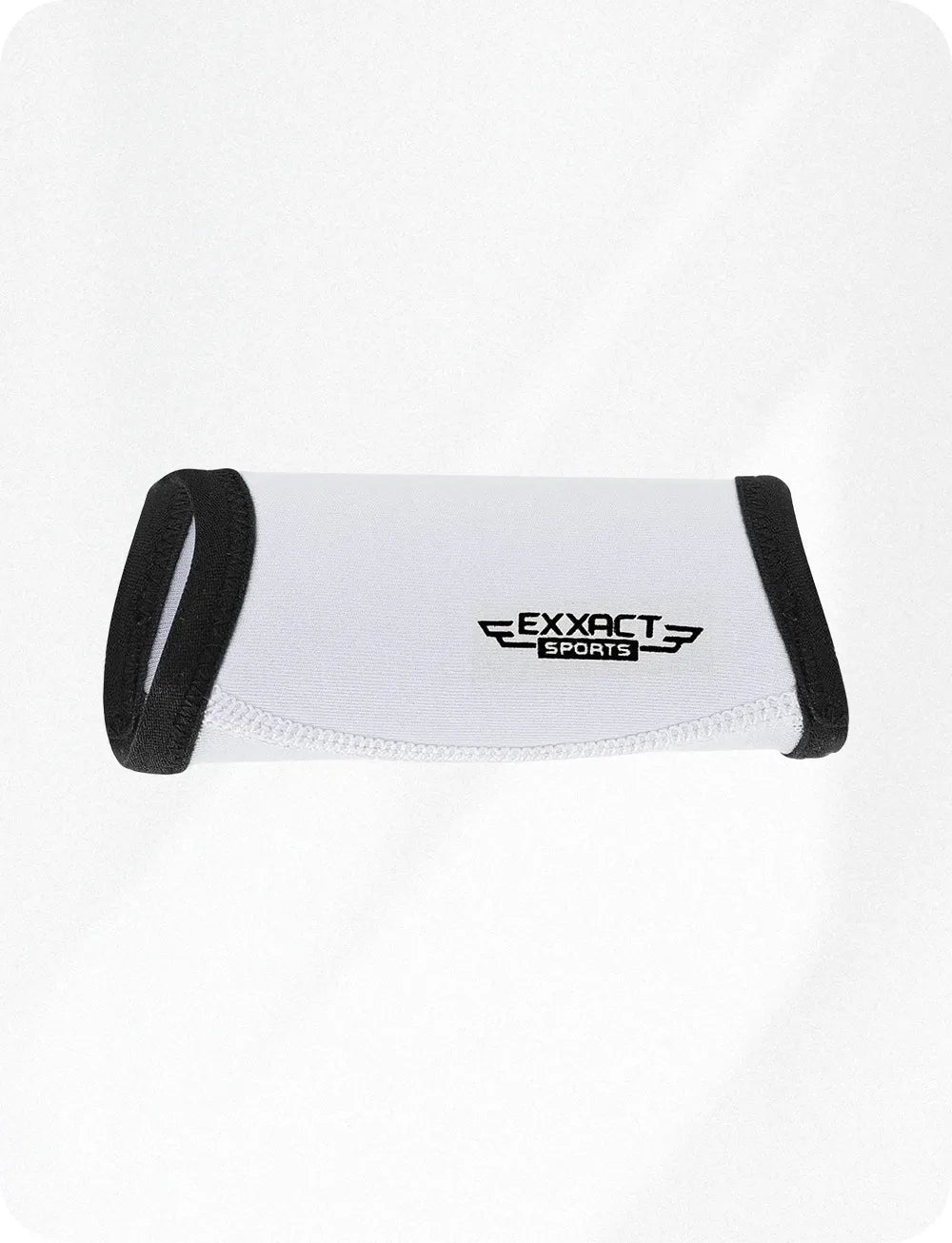 Exxact Sports Neoprene Chin Strap Cover for Ultimate Comfort and Protection - White