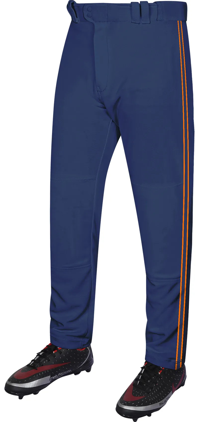 Exxact Sports Proline Adult Full Length Baseball Pants with Stripes - Navy