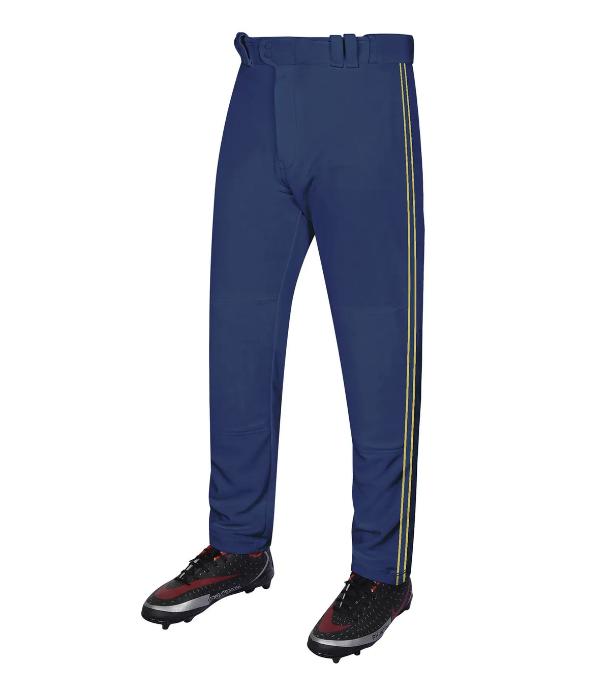 Exxact Sports Proline Adult Full Length Baseball Pants with Stripes - Navy