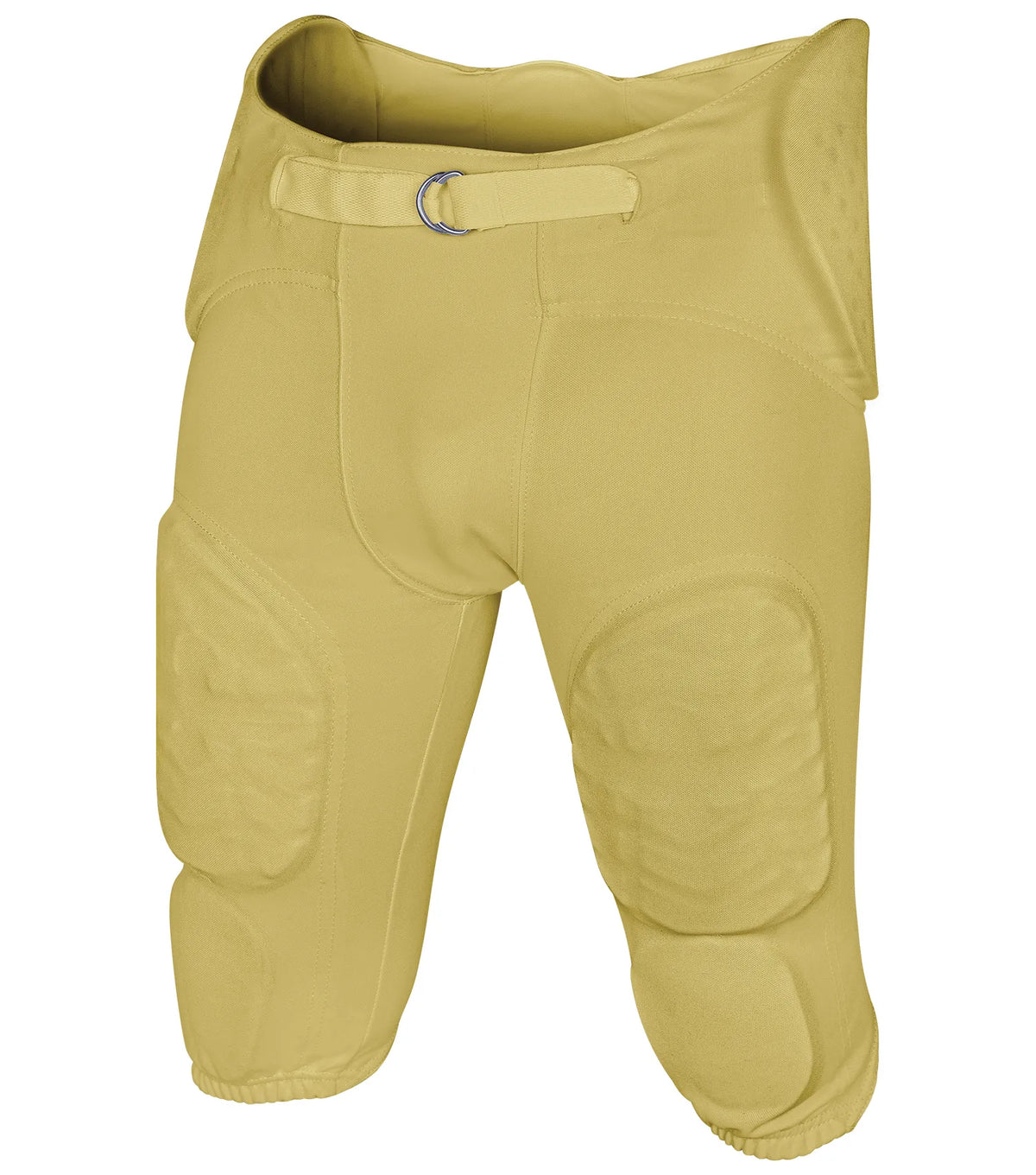Exxact Sports Proline Boys Integrated Football Pants with 7 Flex Pads Youth - Vegas Gold