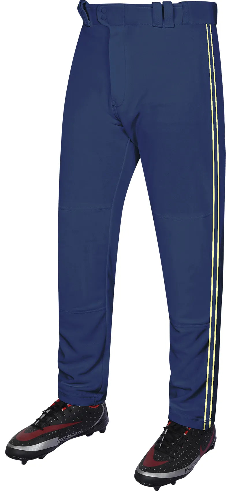 Exxact Sports Proline Youth Full Length Baseball Pants with Stripes - Navy