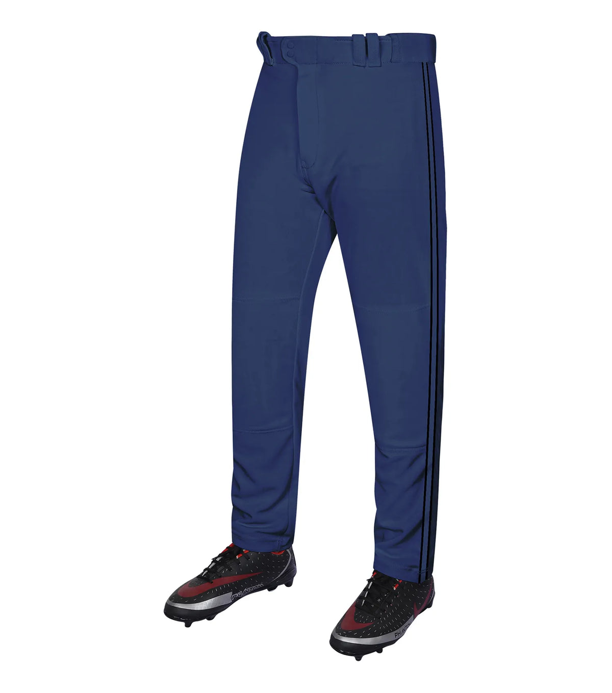 Exxact Sports Proline Youth Full Length Baseball Pants with Stripes - Navy