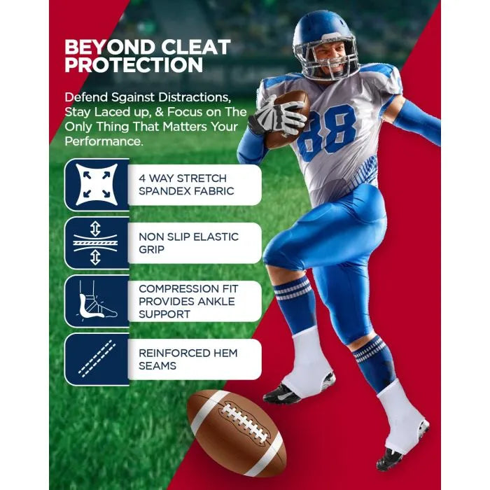 Exxact Sports Spats Cleat Men & Boys Football Covers - Black Camo
