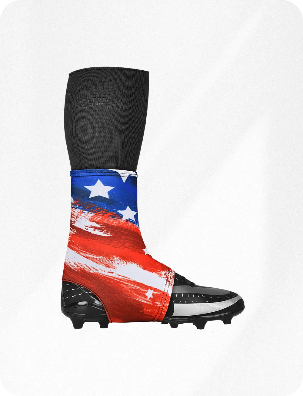 Exxact Sports Spats Cleat Men & Boys Football Covers - Bruashy Usa Flag