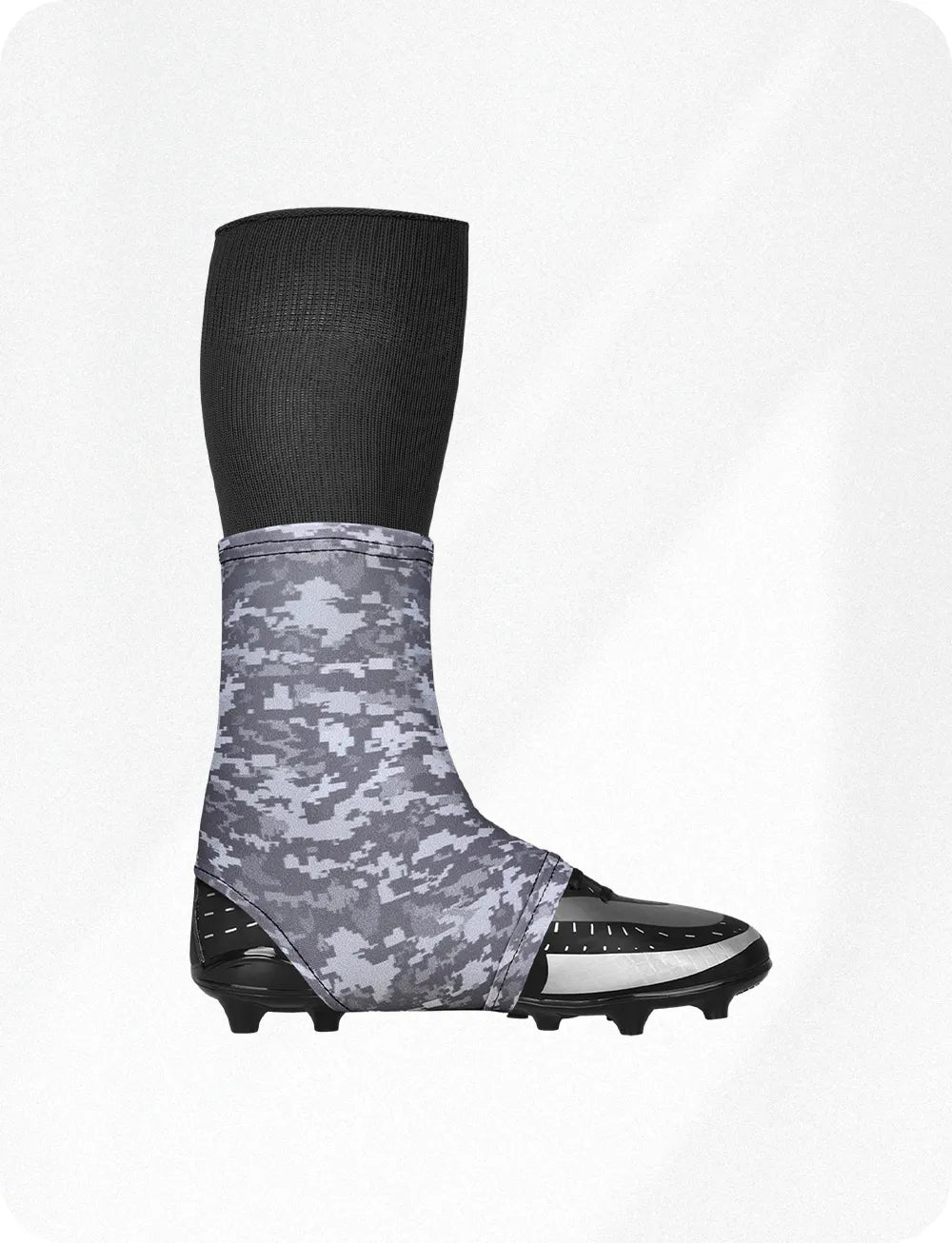 Exxact Sports Spats Cleat Men & Boys Football Covers - Gray Camo