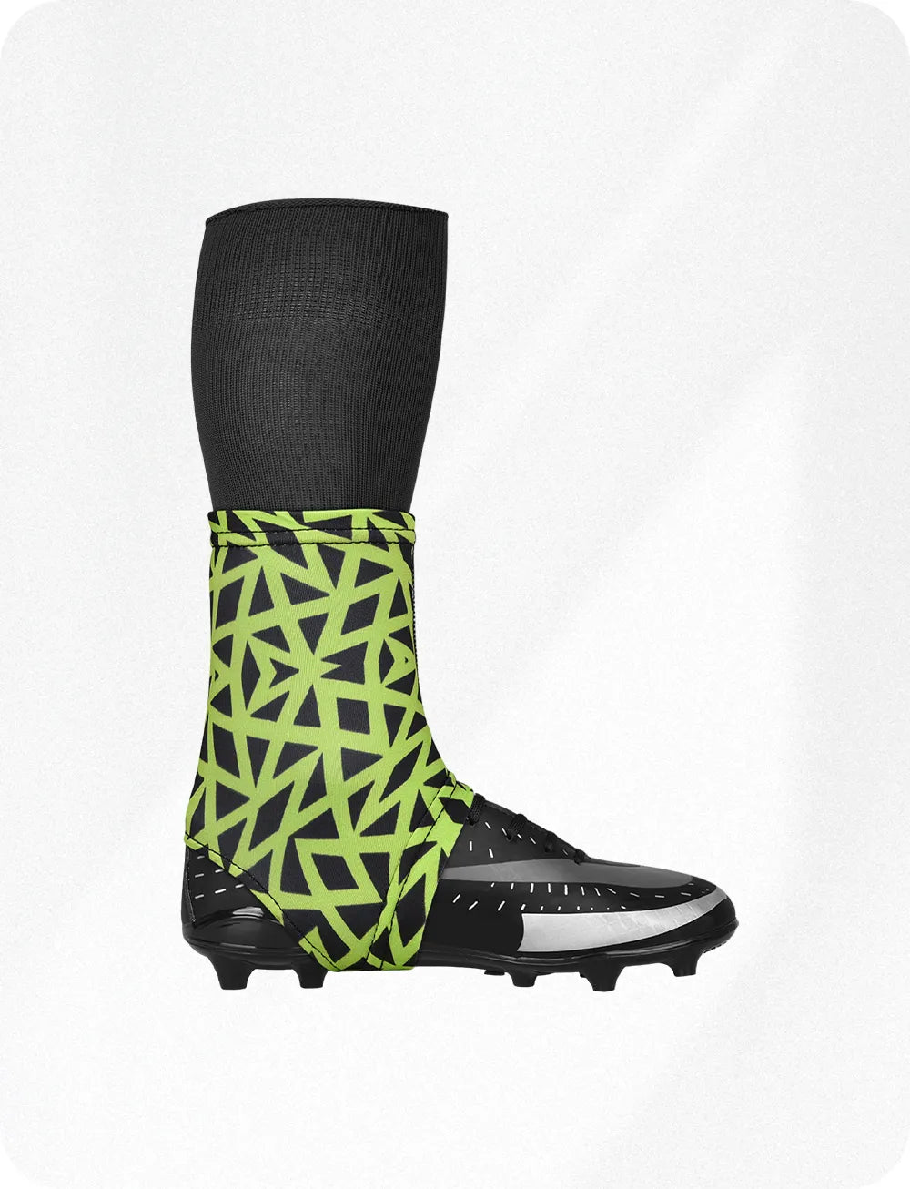 Exxact Sports Spats Cleat Men & Boys Football Covers - Neno Green