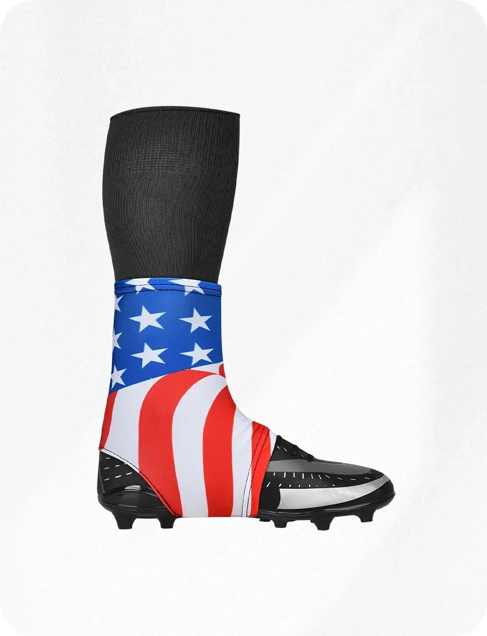 Exxact Sports Spats Cleat Men & Boys Football Covers - Usa Flag