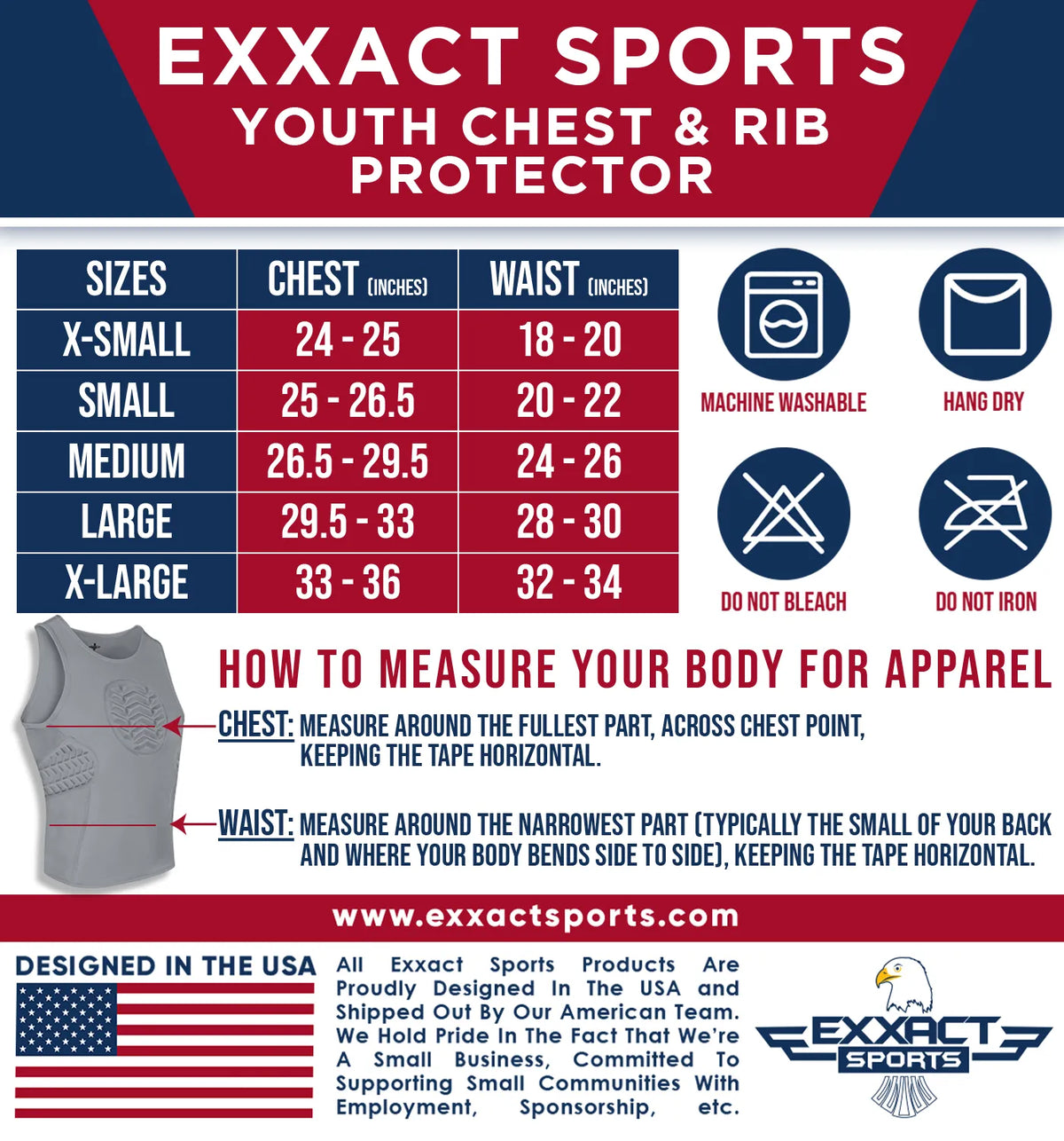 Exxact Sports Tank Top Boys Baseball Chest & Rib Protector - Gray