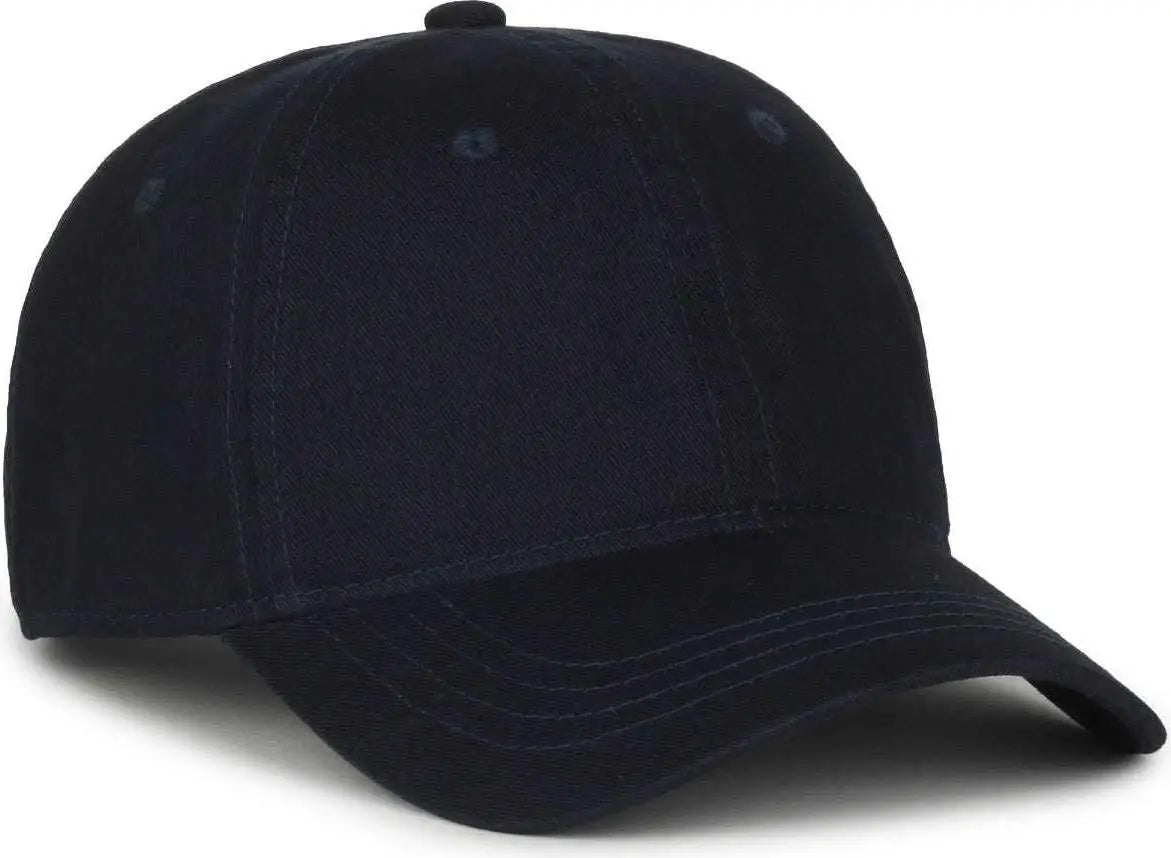 Oc Sports Gwt-111 Adjustable Strap Garment Wash Cotton Cap - True Navy - 6 3/8’’ - 7’’