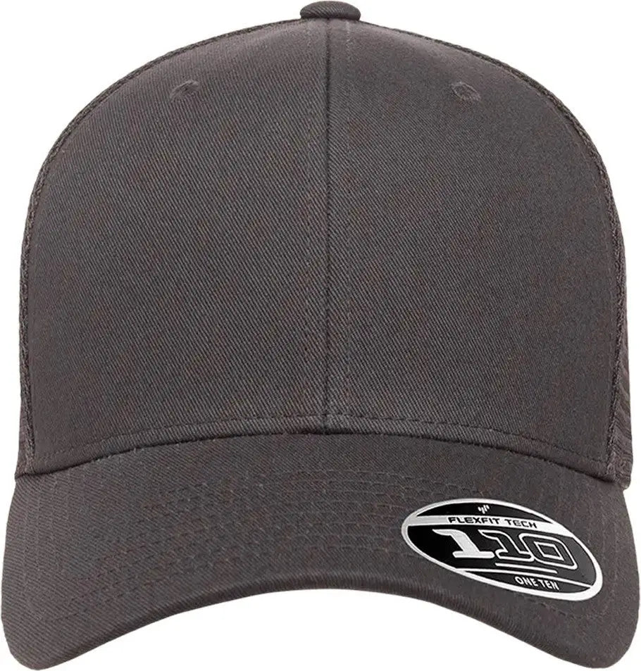 Flexfit 110m 110® Mesh-back Cap - Charcoal - Dark Gray / one Size Fits Most