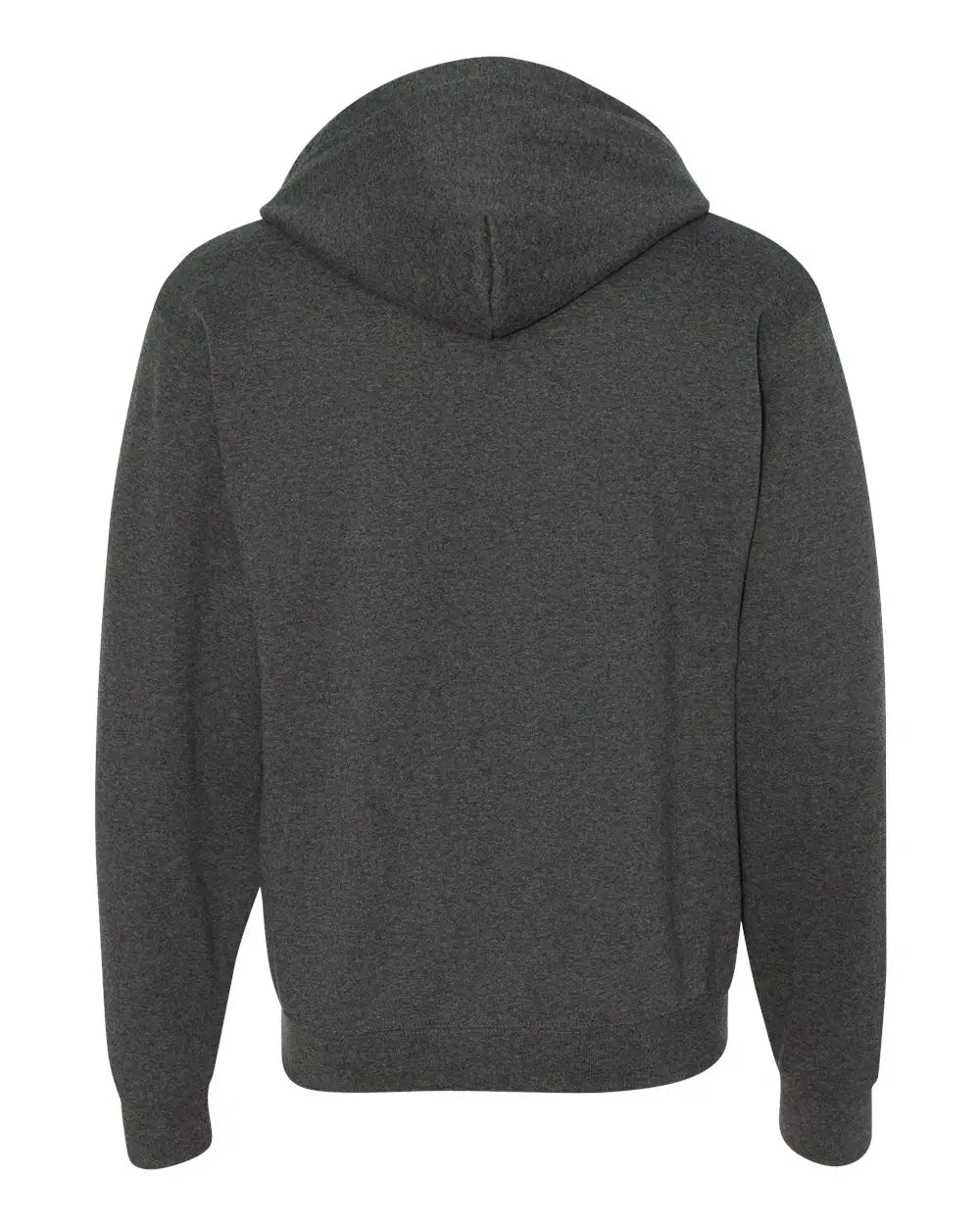 Jerzees 993mr Nublend® Full-zip Hooded Sweatshirt - Black Heather