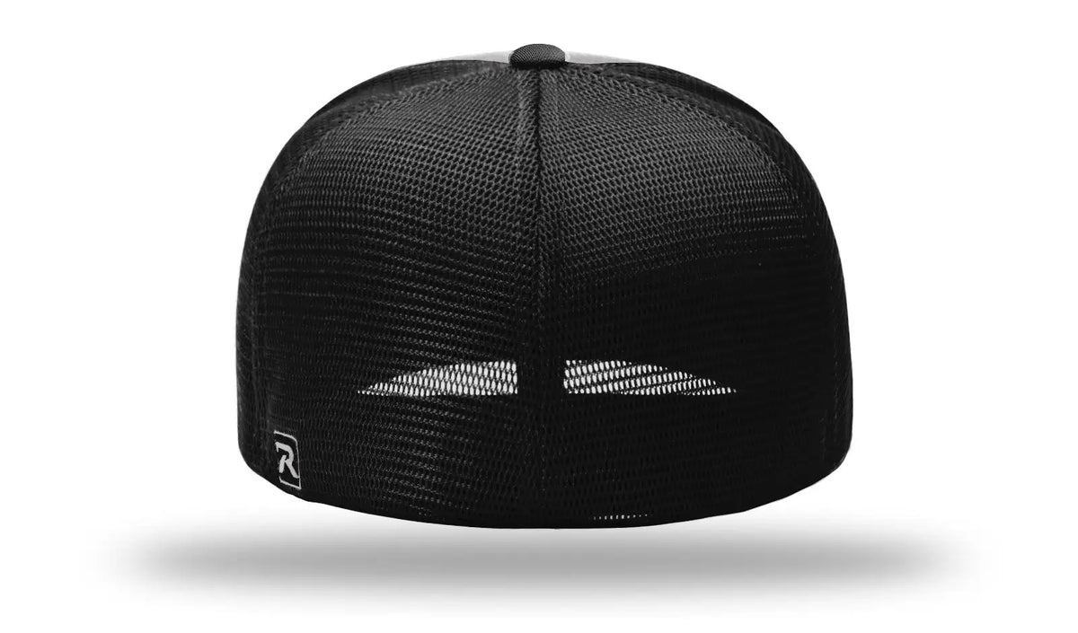 Richardson Pts20m Pulse/mesh Back Caps - Gray Black Alt