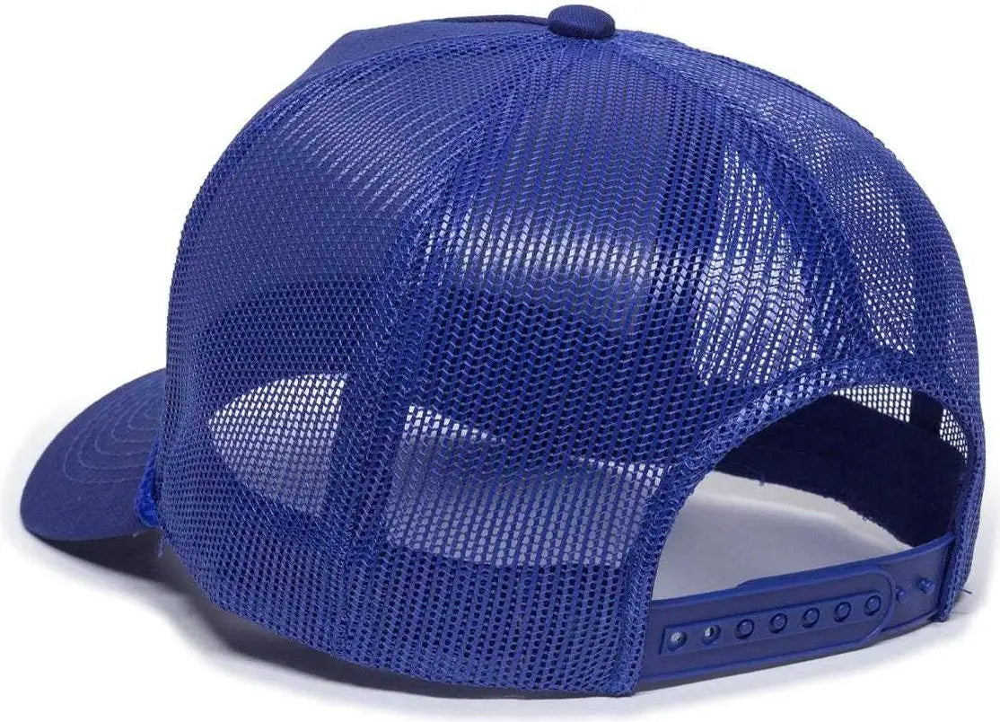 Oc Sports Gl-155 Adjustable Mesh Back Cap - Royal - 6 7/8’’ - 7 1/2’’