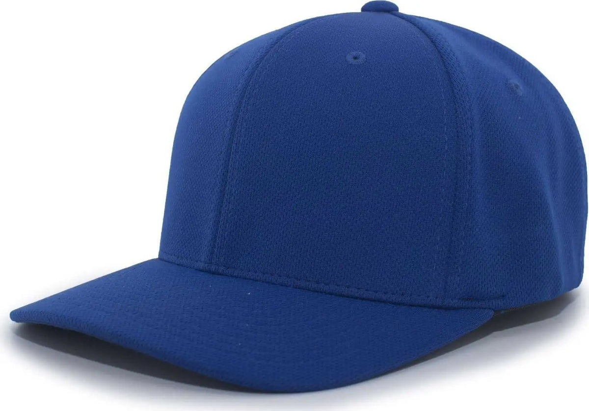 Pacific Headwear 487f P-tec Performance Flexfit Cap - Royal - 6 7/8’’ - 7 3/8’’