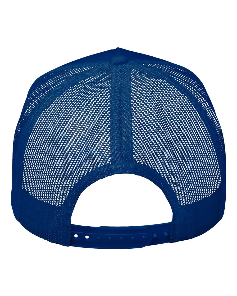 Valucap 8804h Five-panel Trucker Cap - Royal Blue - one Size Fits Most