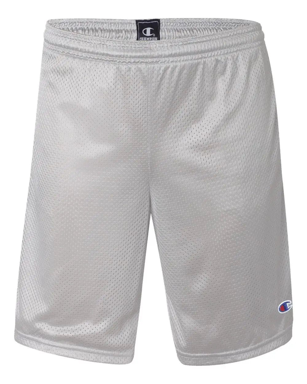 Champion S162 Polyester Mesh 9’’ Shorts with Pockets - Athletic Grey