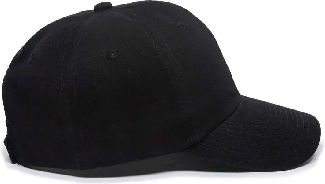 Oc Sports Bct-662 Adjustable Cap - Black - 6 7/8’’ - 7 1/2’’