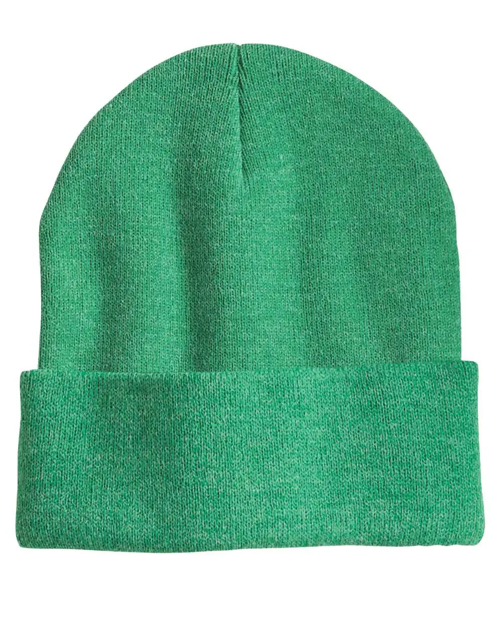Sportsman Sp12 12’’ Solid Cuffed Beanie - Heather Kelly - one Size Fits Most