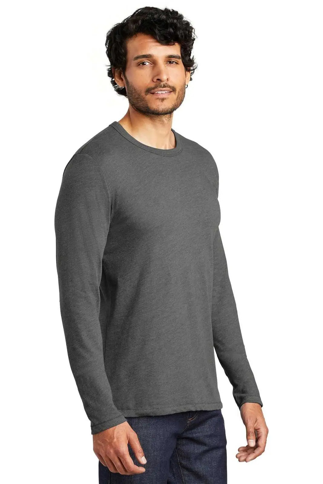 Alternative Aa5100 the Keeper Vintage 50/50 Long Sleeve Tee - Coal