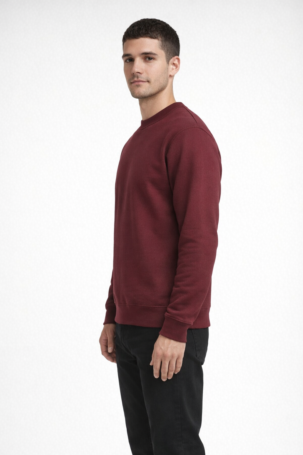 Maroon PRO-WEAVE CREWNECK  229
