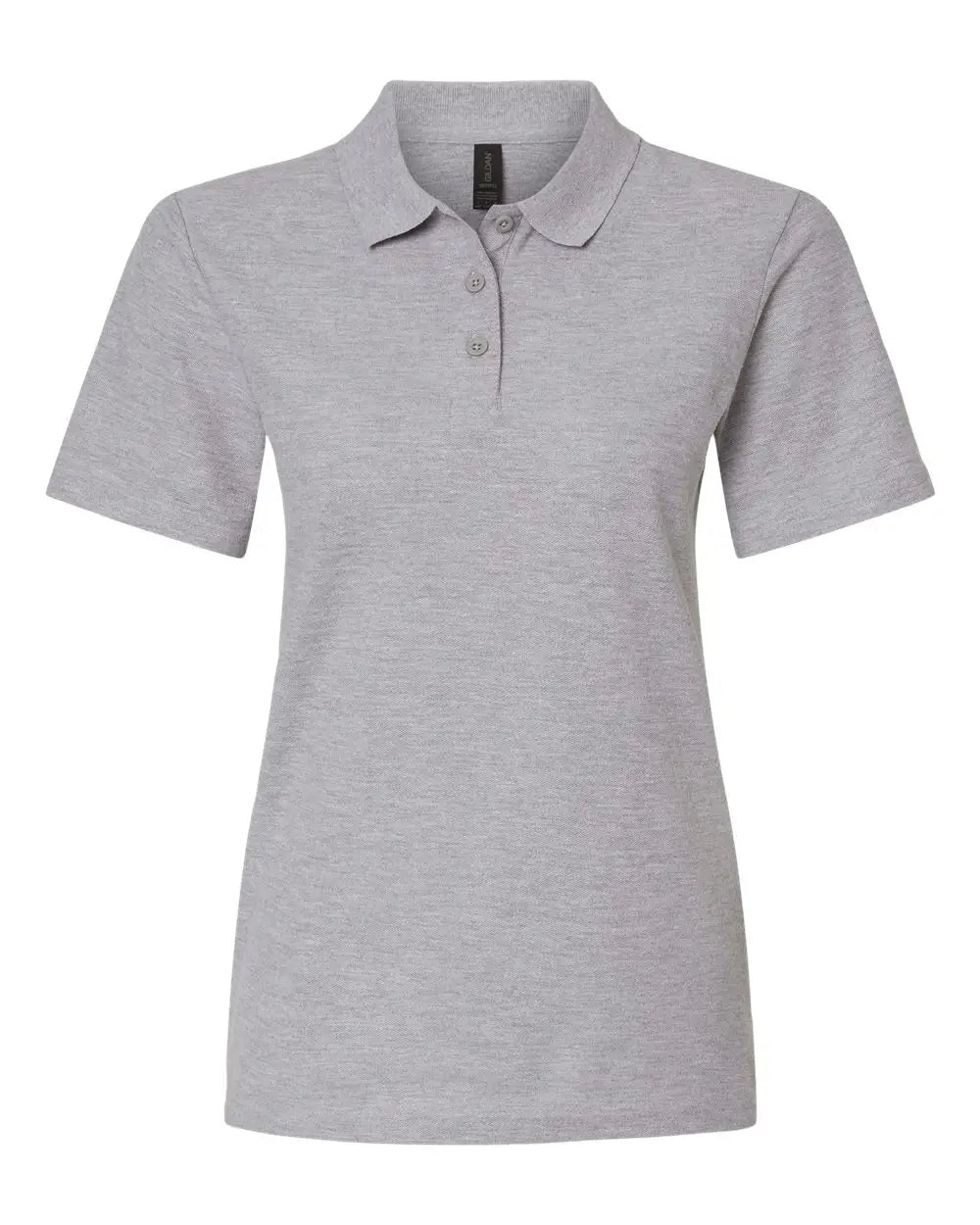 Gildan 64800l Softstyle® Women’s Pique Polo - Sport Grey - Gray / s