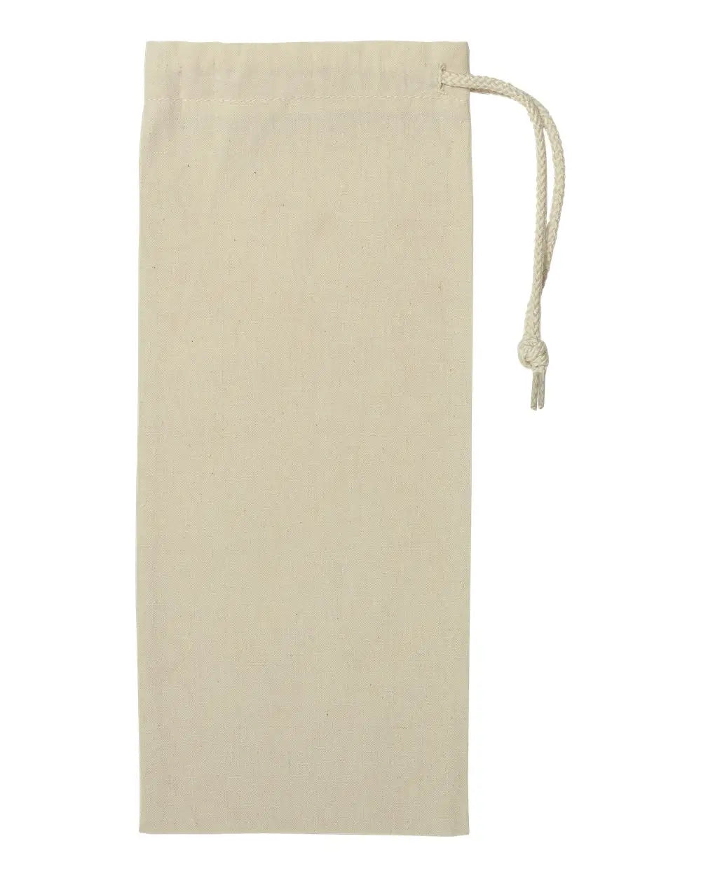 Liberty Bags 1727 Drawcord Wine Bag - Natural / one Size Fits Most