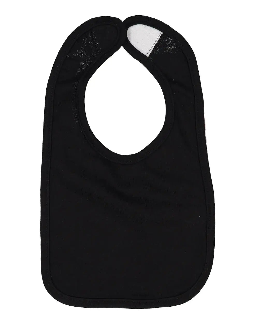 Rabbit Skins 1005r Infant Premium Jersey Bib - 1005 - Black - one Size Fits Most