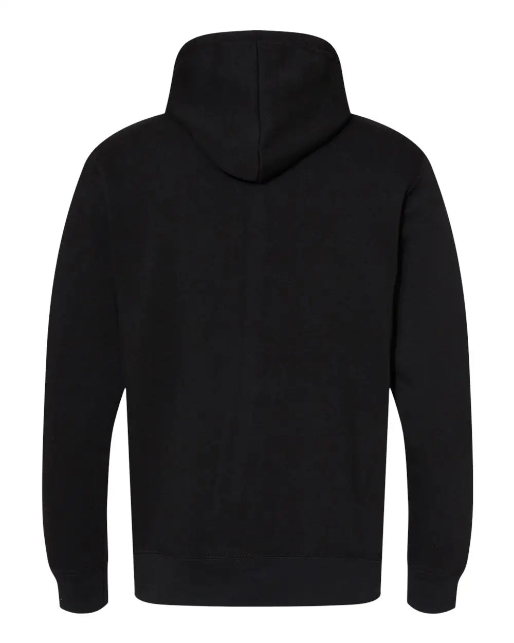 J. America 8879j Gaiter Fleece Hooded Sweatshirt - 8879 - Black - Adult s