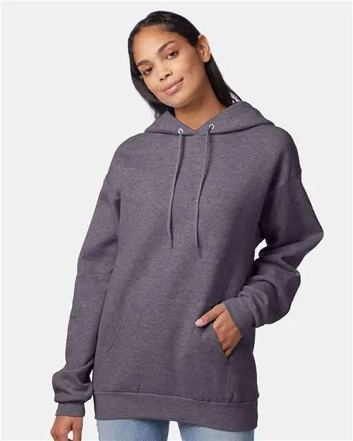 Hanes P170 Ecosmart® Hooded Sweatshirt - Charcoal Heather