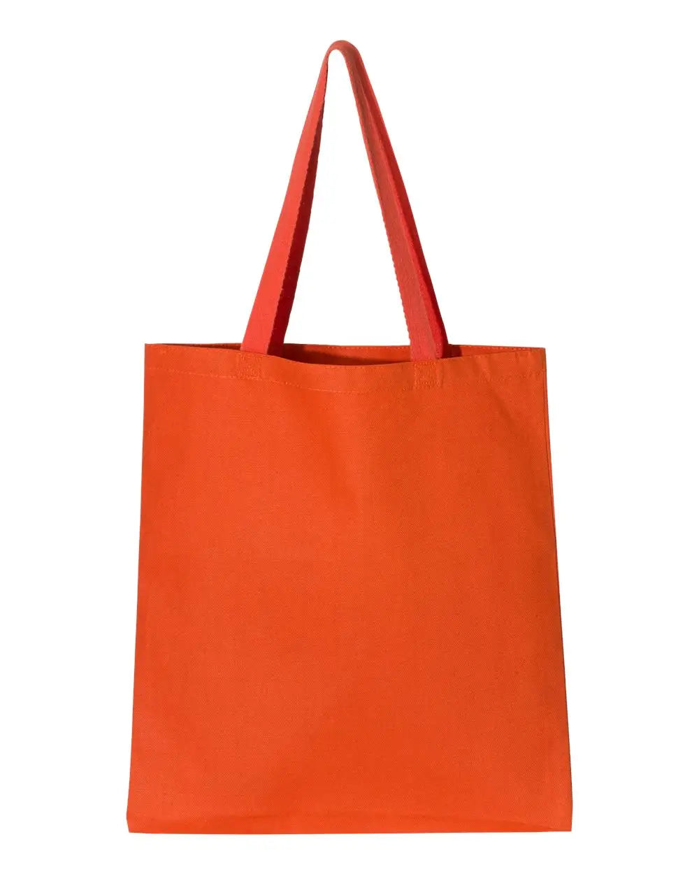 Q-tees Q800 Promotional Tote - Orange - Forest / one Size Fits Most