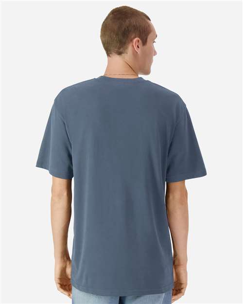 Faded Navy Garment-Dyed Heavyweight Cotton Tee - 1301GD