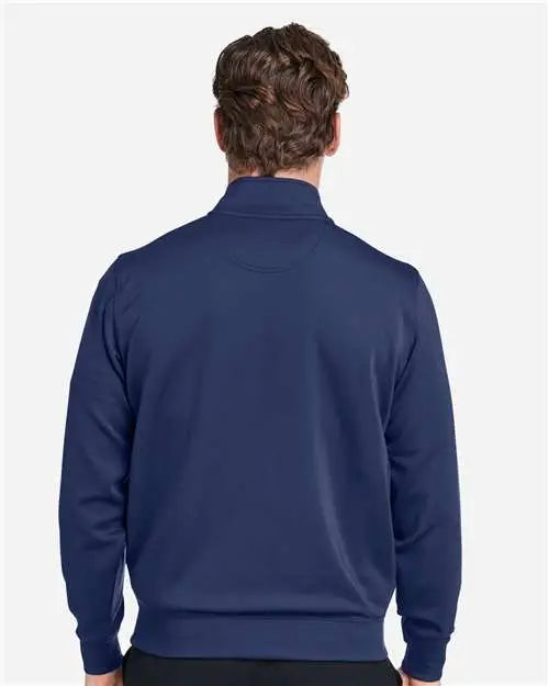 Fairway & Greene C11512 Caves Quarter-zip Tech Pullover - Marine