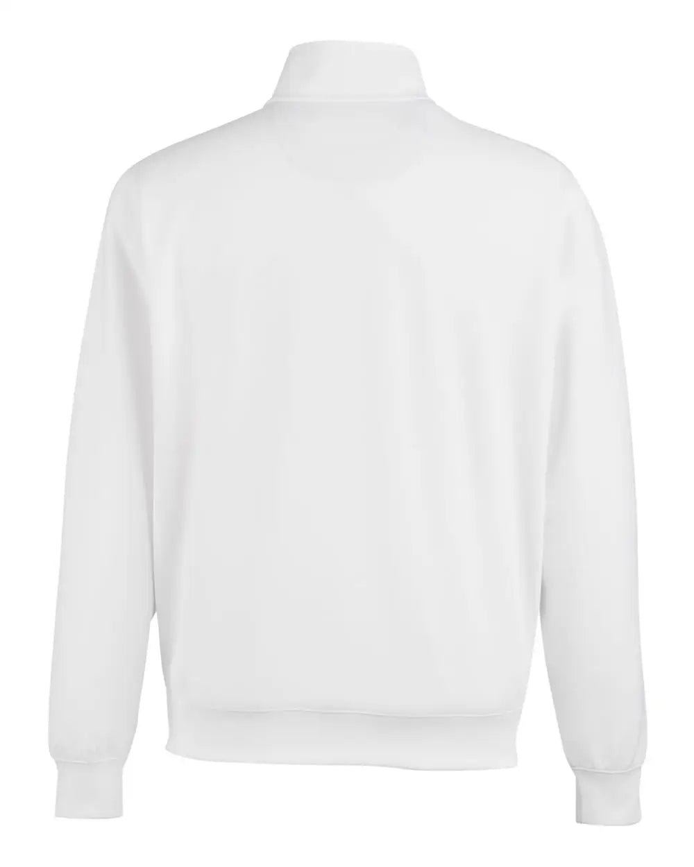 Fairway & Greene C11512 Caves Quarter-zip Tech Pullover - White