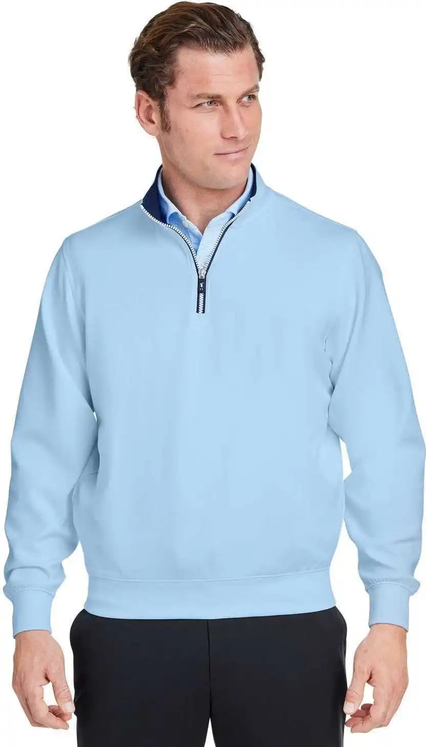 Fairway &amp; Greene C11512 Men’s Caves Quarter-zip Tech Pullover - Bluff