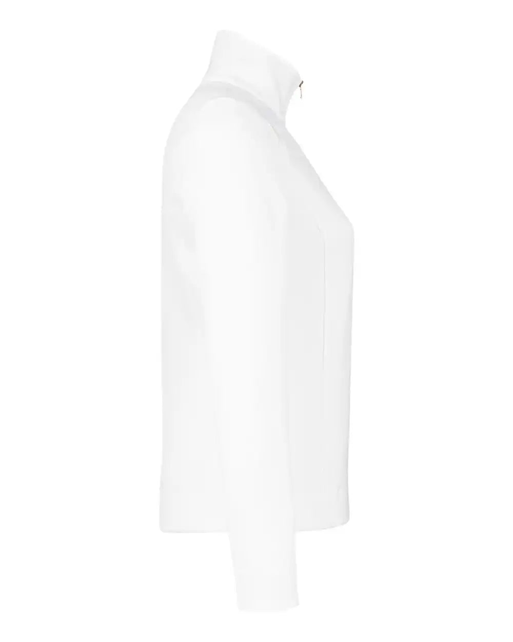 Fairway &amp; Greene F12250 Women’s Wells Quarter-zip Tech Pullover - White Eclipse