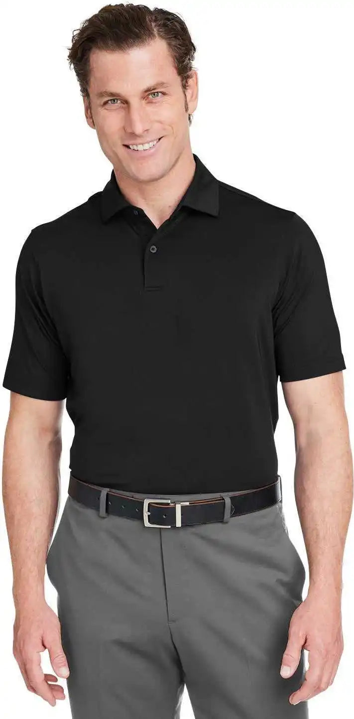 Fairway &amp; Greene F31534 Men’s Usa Made Tournament Solid Tech Polo Black