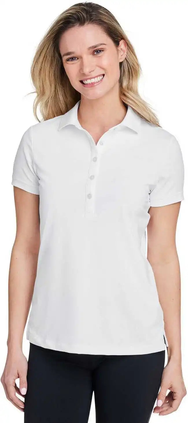 Fairway &amp; Greene M32232 Ladies’ Claire Tech Polo - White