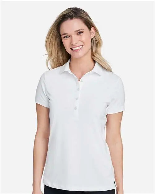 Fairway & Greene M32232 Women’s Claire Tech Polo - White