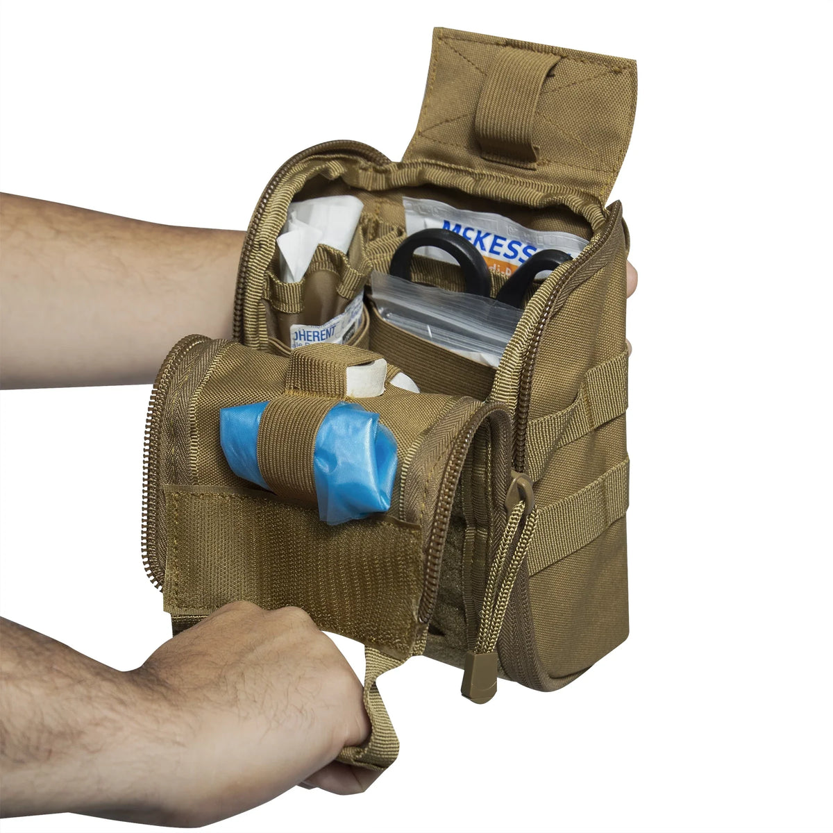 Fast Action Molle Medical Pouch - Coyote Brown
