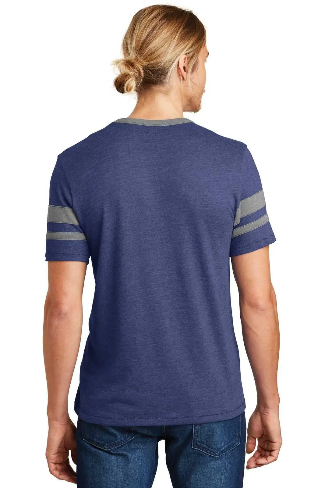 Alternative Aa5055 Sideline Vintage 50/50 Tee - Royal Smoke