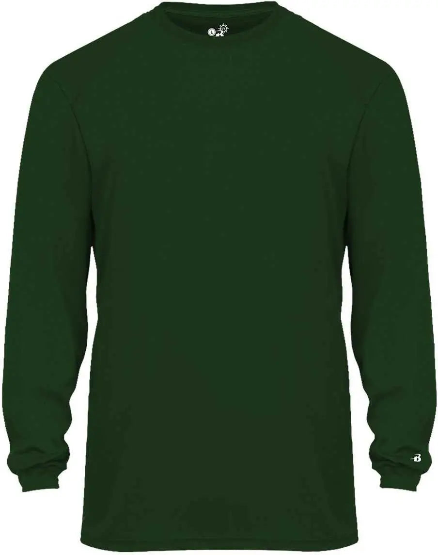 Badger Sport 2004 Ultimate Softlock Youth Long Sleeve Tee - Forest