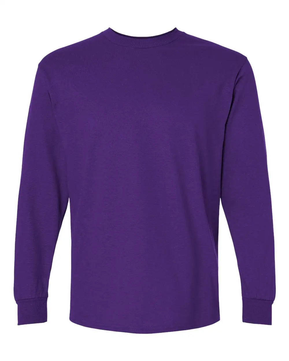 Gildan 2400 Ultra Cotton® Long Sleeve T-shirt - Purple - s