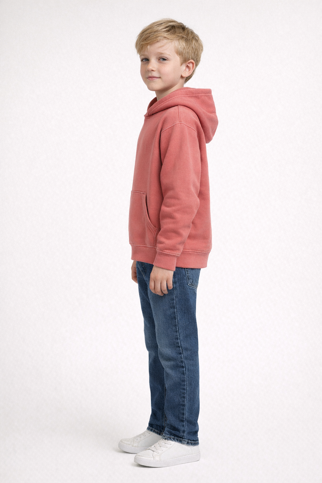 Scarlet COASTAL COLOR YOUTH HOODIE