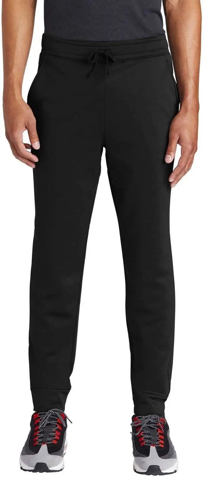 Sport-tek St233 Sport-wick Fleece Jogger - Black