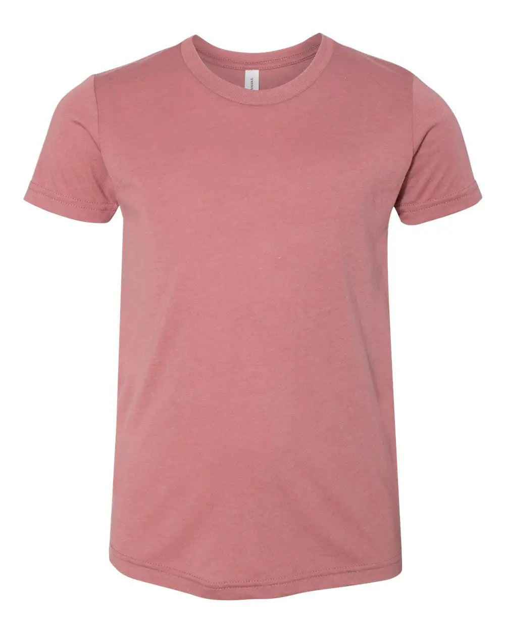 Bella + Canvas 3413y Youth Triblend Tee - Mauve - Pink / s