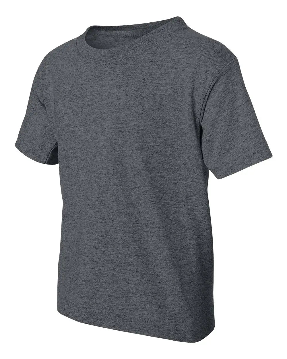 Gildan 8000b Dryblend® Youth T-shirt - Dark Heather - Gray / Xs