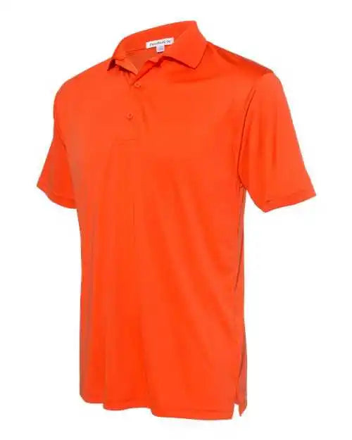 Featherlite 0100 Value Polyester Polo Orange